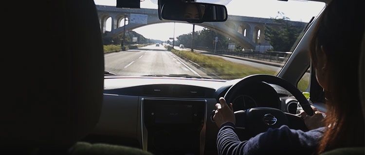 シートカバーの動画撮影