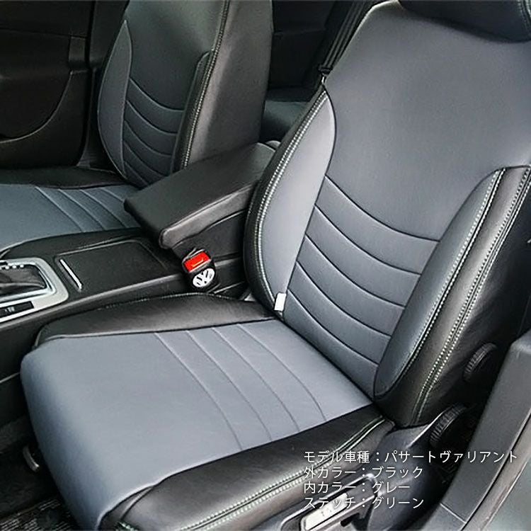 BMW4シリーズシートカバー Dotty  COX-SPORTS ブラック グレー