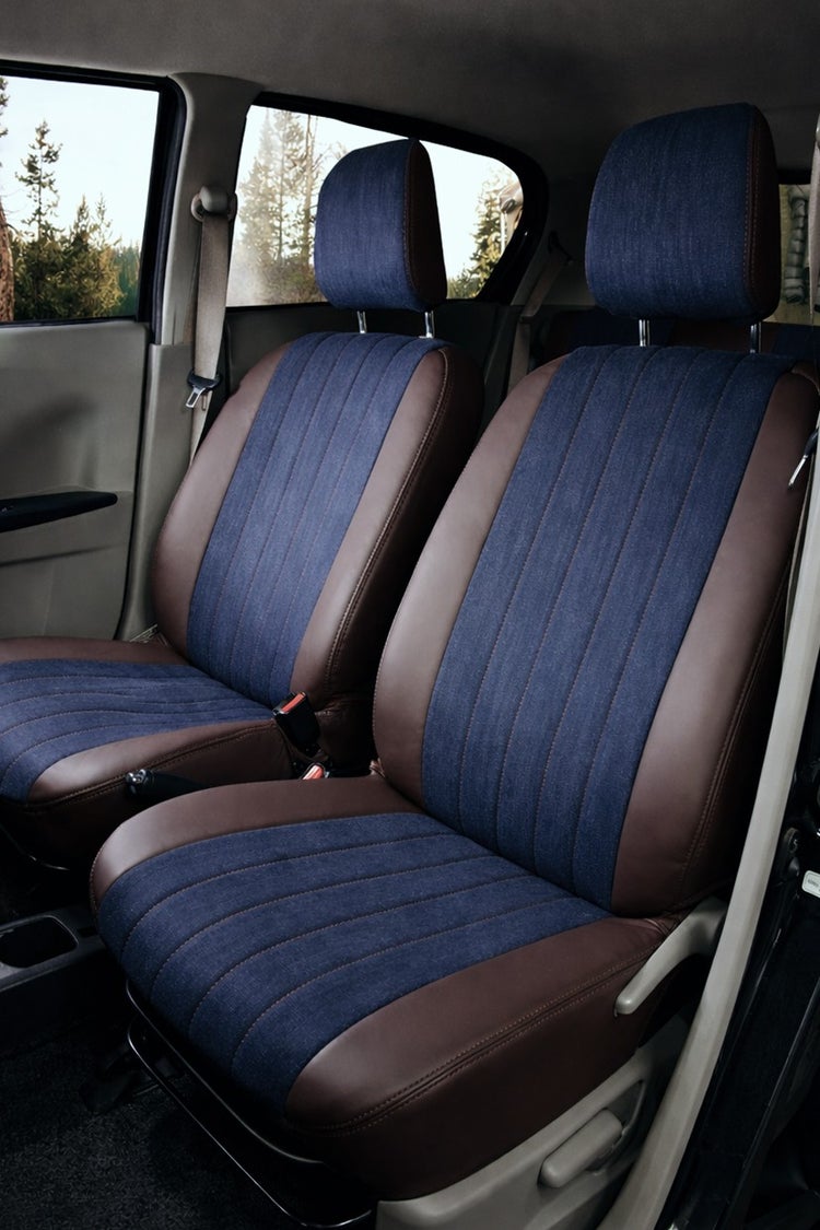 ヴォクシーハイブリッドシートカバー Sandii サンディ デニムサンド