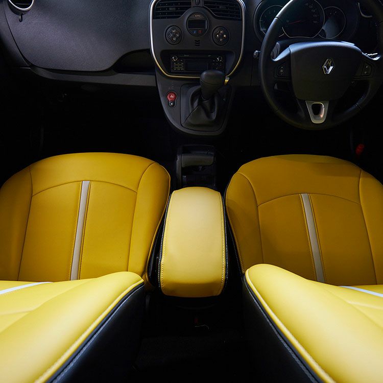 カングー シートカバー ストレートライン Sandii マリトッツォ 画像4