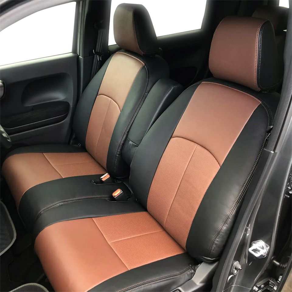 アウトランダー PHEV 3列 シートカバー Refinad カスタムシリーズ 画像1