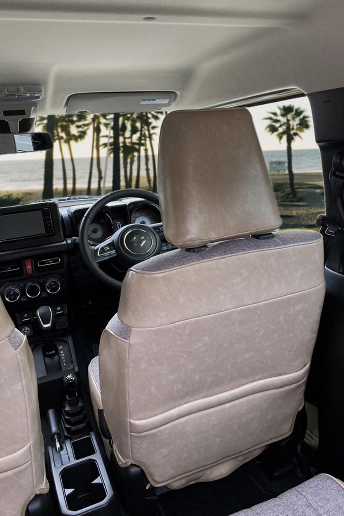 アウトランダー PHEV 3列 シートカバー Sandii エクレア 新色4色