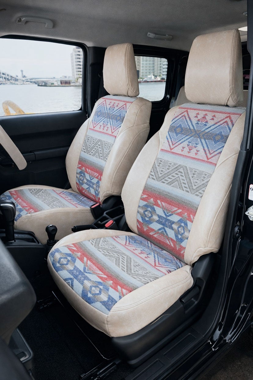 CR-Z シートカバー Sandii カチナ 生地K10 グレージュ3