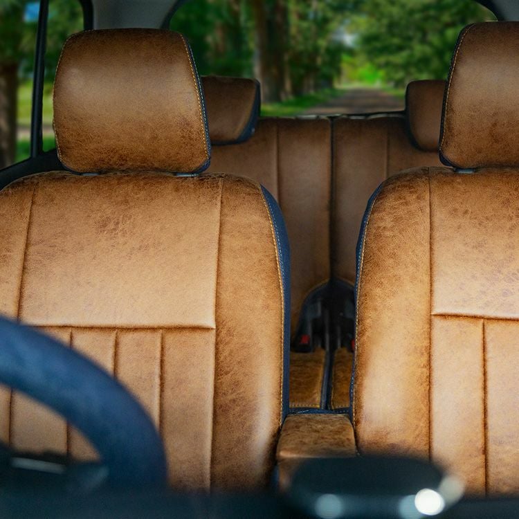 シートカバー IXUS レザリーデニム