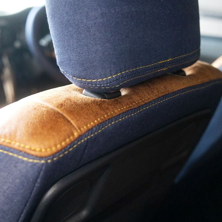 フィット シートカバー IXUS レザリーデニム 詳細6