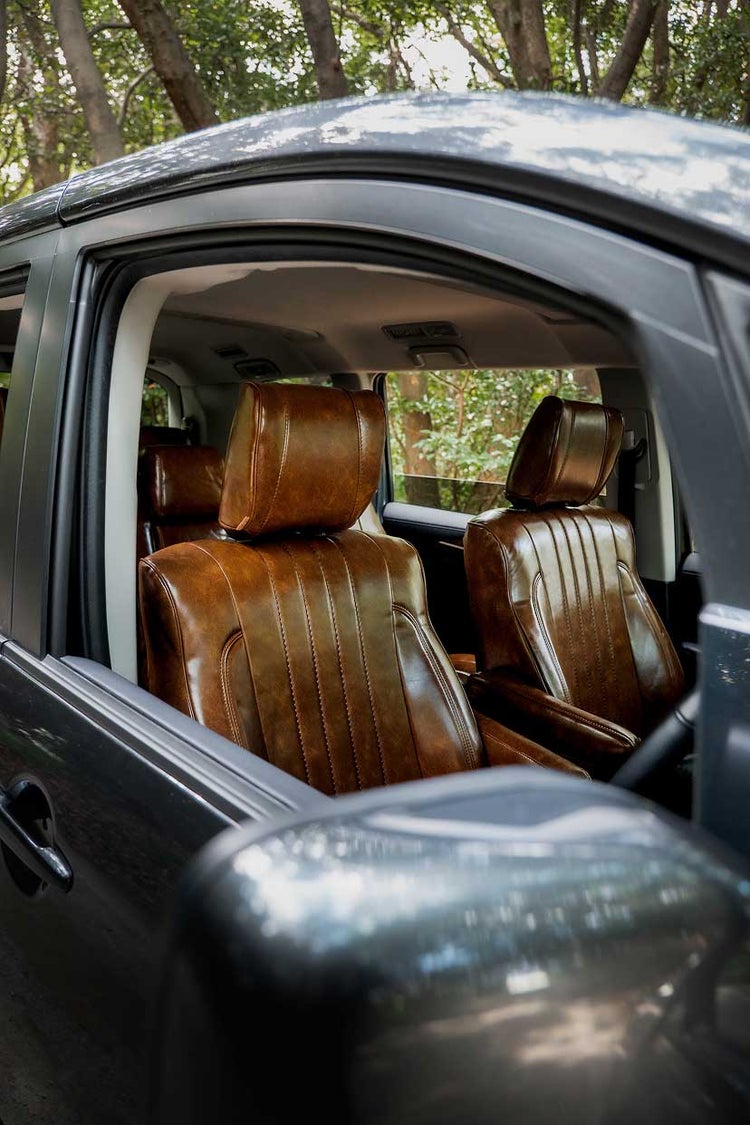 RAV4 シートカバー Sandii オールドカヌレ 特徴2