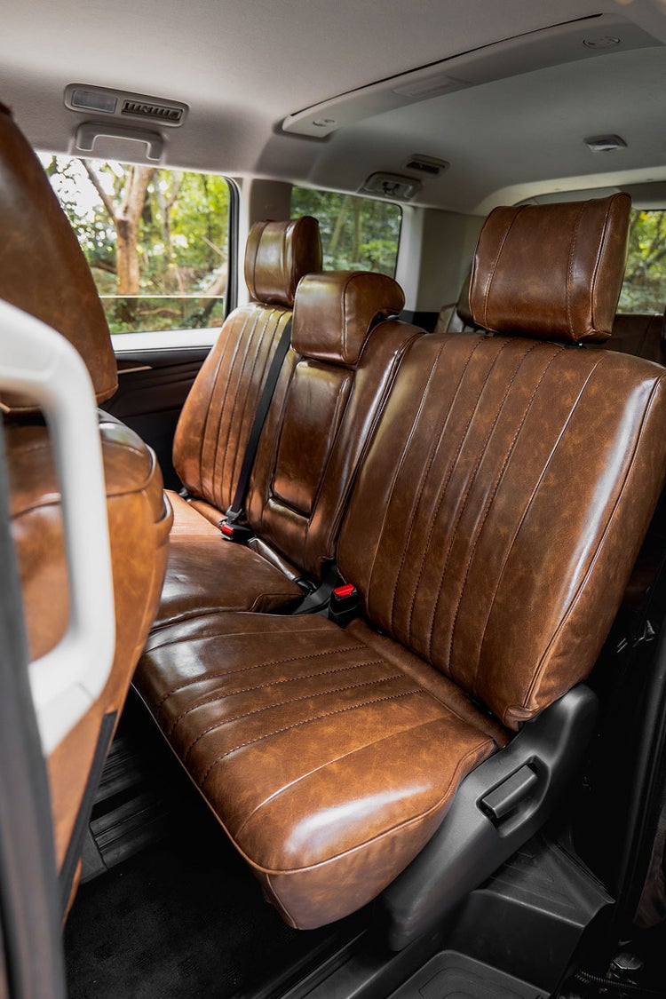 BMW X1 シートカバー Sandii オールドカヌレ 特徴1