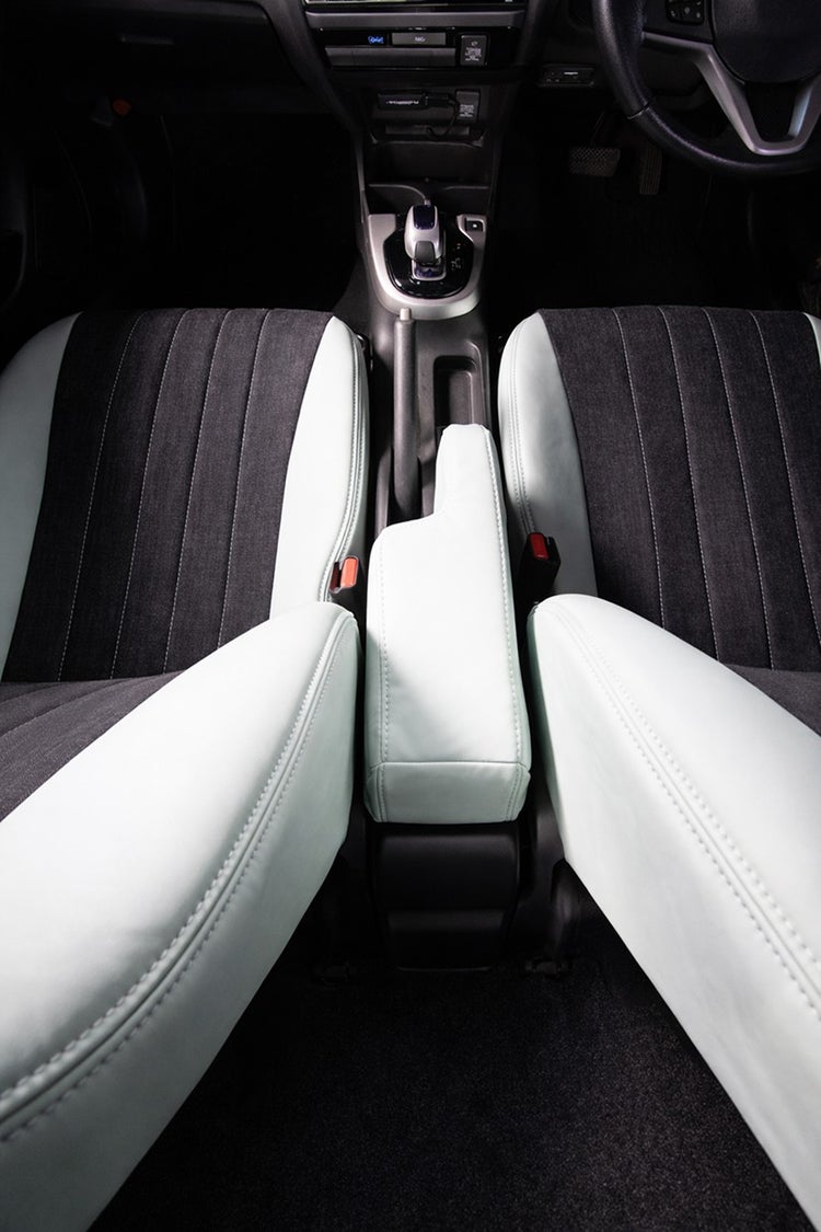 カローラ シートカバー Sandii デニムサンド デニム生地
