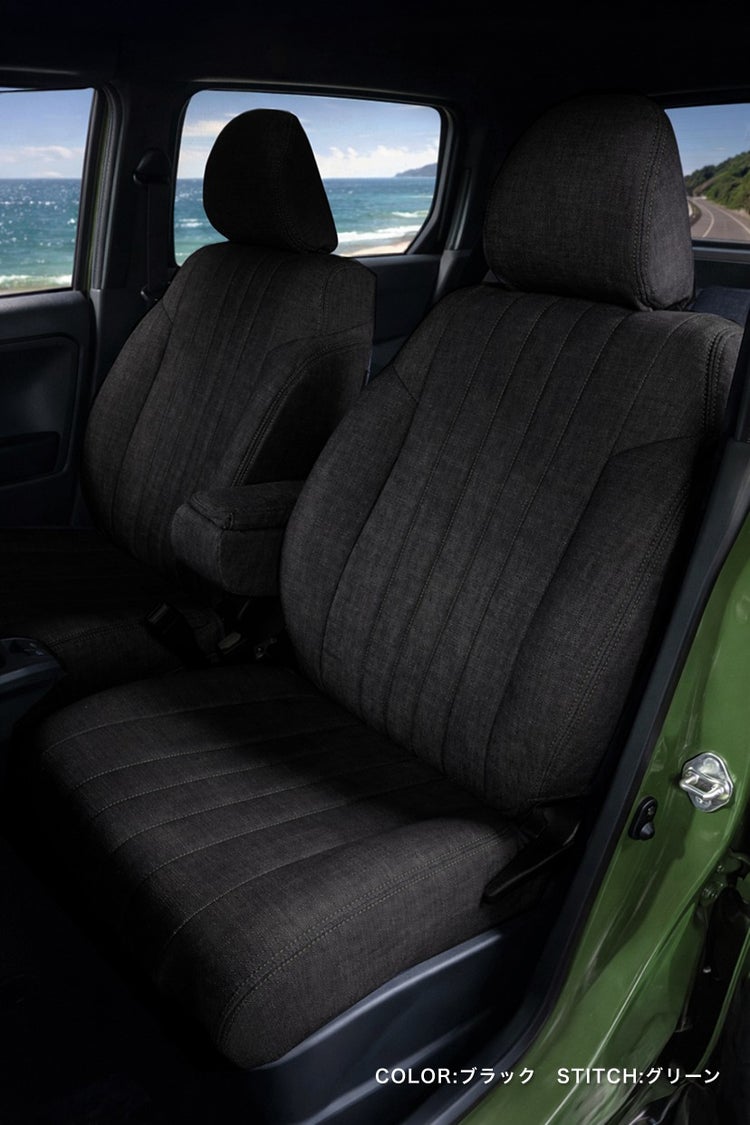 RAV4 シートカバー Sandii デニムロール 詳細2