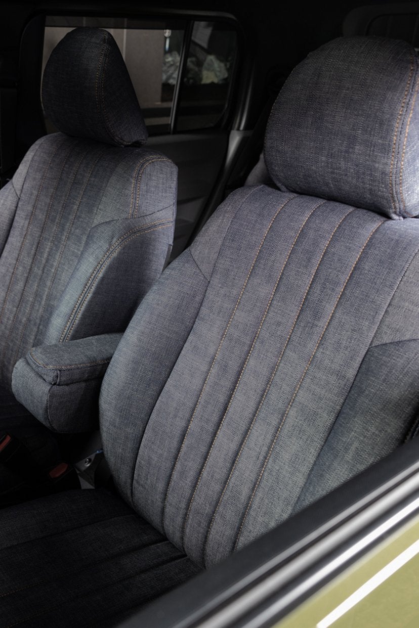 RAV4 シートカバー Sandii デニムロール 詳細5