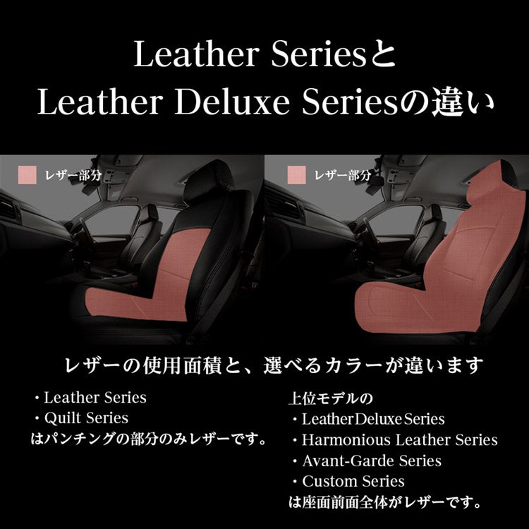 IQ シートカバー Refinad パンチングレザー 詳細3