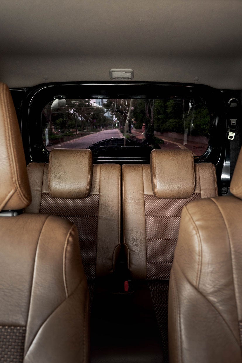 MINI CROSSOVER シートカバー Refinad ヘリテージメッシュ 特徴1